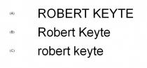 ROBERT KEYTE Robert Keyte robert keyte