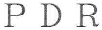 PDR