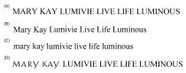 MARY KAY LUMIVIE LIVE LIFE LUMINOUS Mary Kay Lumivie Live Life Luminous mary kay lumivie live life luminous MARy KAy LUMIVIE LIVE LIFE LUMINOUS