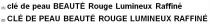 cle de peau BEAUTE Rouge Lumineux Raffine CLE DE PEAU BEAUTE ROUGE LUMINEUX RAFFINE