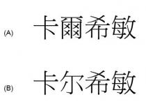 卡爾希敏 卡尔希敏