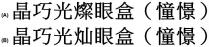 晶巧光燦眼盒（憧憬） 晶巧光灿眼盒（憧憬）