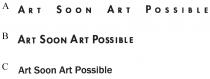 ART SOON ART POSSIBLE Art Soon Art Possible
