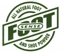 ALL NATURAL FOOT FOOT SENSE AND SHOE POWDER
