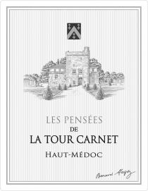 LES PENSEES DE LA TOUR CARNET HAUT-MEDOC Bernard Magrez