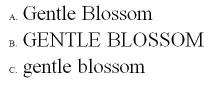 Gentle Blossom GENTLE BLOSSOM gentle blossom