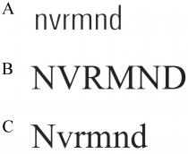 nvrmnd NVRMND Nvrmnd