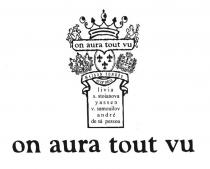 on aura tout vu MAISON FONDEE AU XXe SIECLE livia s. stoianova yassen v. samouilov andre de sa pessoa on aura tout vu