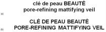 cle de peau BEAUTE pore-refining mattifying veil CLE DE PEAU BEAUTE PORE-REFINING MATTIFYING VEIL