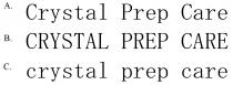 Crystal Prep Care CRYSTAL PREP CARE crystal prep care