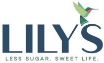 LILY'S LESS SUGAR. SWEET LIFE.