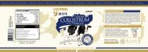 Golostrum Powder wit hProbiotic ! Golostrum Powder With Probiotic ! Alvitamed lgGlgF POWDER COLOSTRUM WITH PROBIOTIC lmmune, Growth & Wound Healing PROBIOTIC PLUS COLOTSRUM POWDER WITH PROBIOTIC Net w et weight 3g x 30 Sachets Made In New Zealand Manufactured For. KiwiContactz (NZ) Ltd., North Harbour, Auckland, New Zealand Colostrum Powder with Probiotic 3g/Sachet – 30 Sachets/Box Colostrum 維初乳