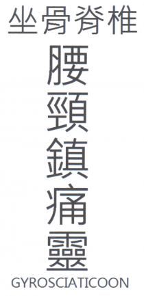 GYROSCIATICOON 坐骨脊椎 腰頸鎮痛靈