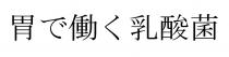 胃 働 乳酸菌