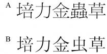 培力金蟲草 培力金虫草