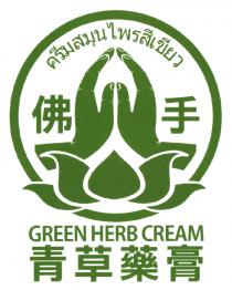 GREEN HERB CREAM 佛手 青草藥膏 青草药膏