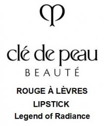 cle de peau BEAUTE ROUGE A LEVRES LIPSTICK Legend of Radiance