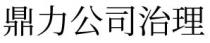 鼎力公司治理