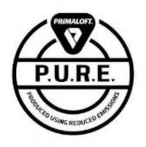 PRIMALOFT. P.U.R.E. PRODUCED USING REDUCED EMISSIONS