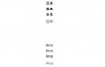 Aroy 亞來