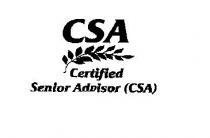 CSA Certified Senlor Advisor (CSA)