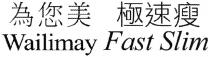 Wailimay Fast Slim 為您美 極速瘦