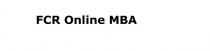FCR Online MBA