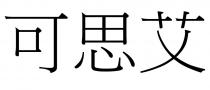 可思艾