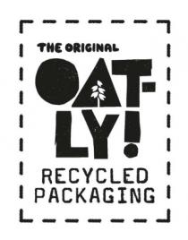 THE ORIGINAL OAT-LY! RECYCLED PACKAGING