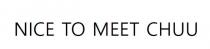 NICE TO MEET CHUU