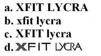 XFIT LYCRA xfit lycra XFIT lycra
