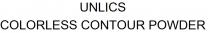 UNLICS COLORLESS CONTOUR POWDER
