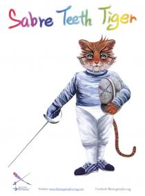 Sabre Teeth Tiger BLAZING STAR FENCING Website: www.blazingstarfencing.com Facebook: Blazingstarfencing