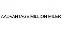 AADVANTAGE MILLION MILER