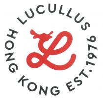 L HONG KONG EST.1976 LUCULLUS