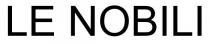 LE NOBILI