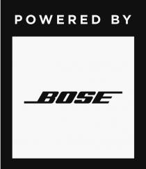 POWERED BY BOSE