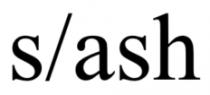 s/ash