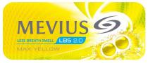 MEVIUS LESS BREATH SMELL LBS 2.0 MAX YELLOW