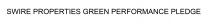 SWIRE PROPERTIES GREEN PERFORMANCE PLEDGE