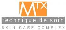 MTX technique de soin SKIN CARE COMPLEX