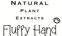 NATURAL PLANT EXTRACTS Fluffy Hand