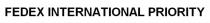 FEDEX INTERNATIONAL PRIORITY