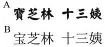 寶芝林 十三姨 宝芝林 十三姨