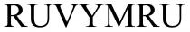 RUVYMRU
