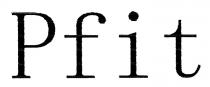 Pfit