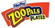 Hefty ZOOPALS PLATES