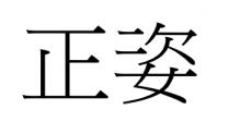 正姿