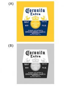 Coronita Extra MADE IN MEXICO BEER MARC. REG. 7FL.OZ. Brewed and bottled by CERVECERIA MODELO, S.A.DE C.V. MEXICO, D.F.
