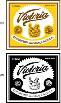 Victoria CERVECERIA MODELO, S.A.DE C.V. CERVEZA HECHO EN MEXICO